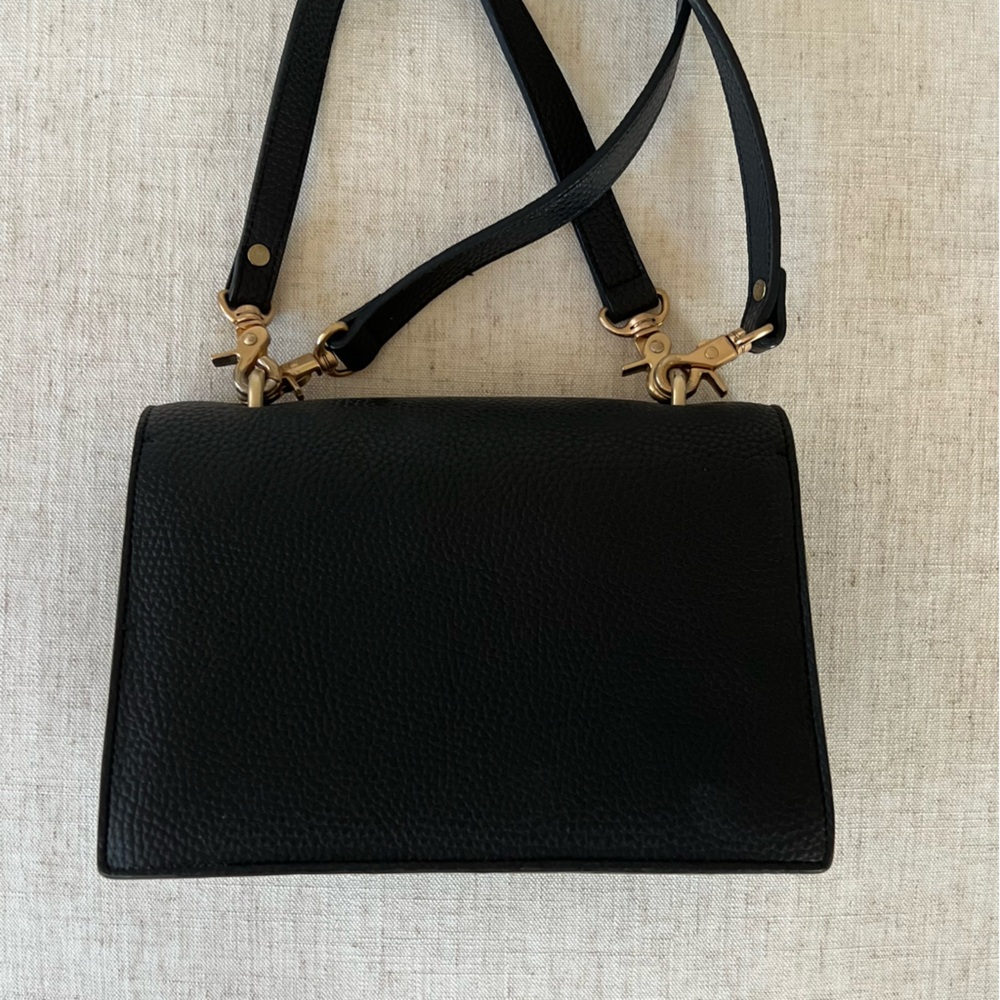 Angela Roi Eloise Vegan Leather Satchel Crossbody Bag - Picture 8 of 13